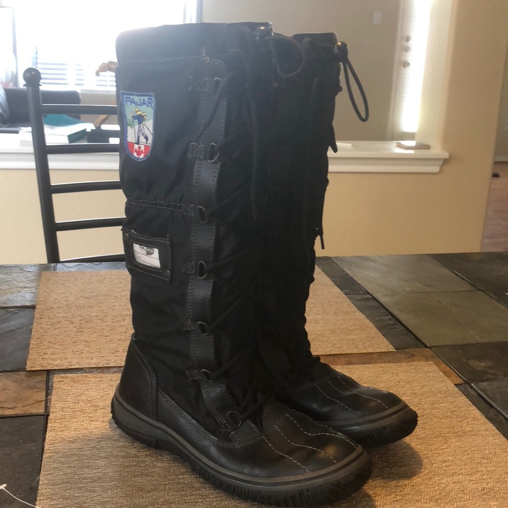 Pajar all weather lace up boots with shearling